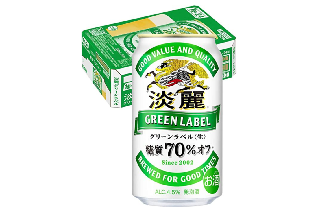 キリン 淡麗グリーンラベル 糖質70% オフ 350ml×24本