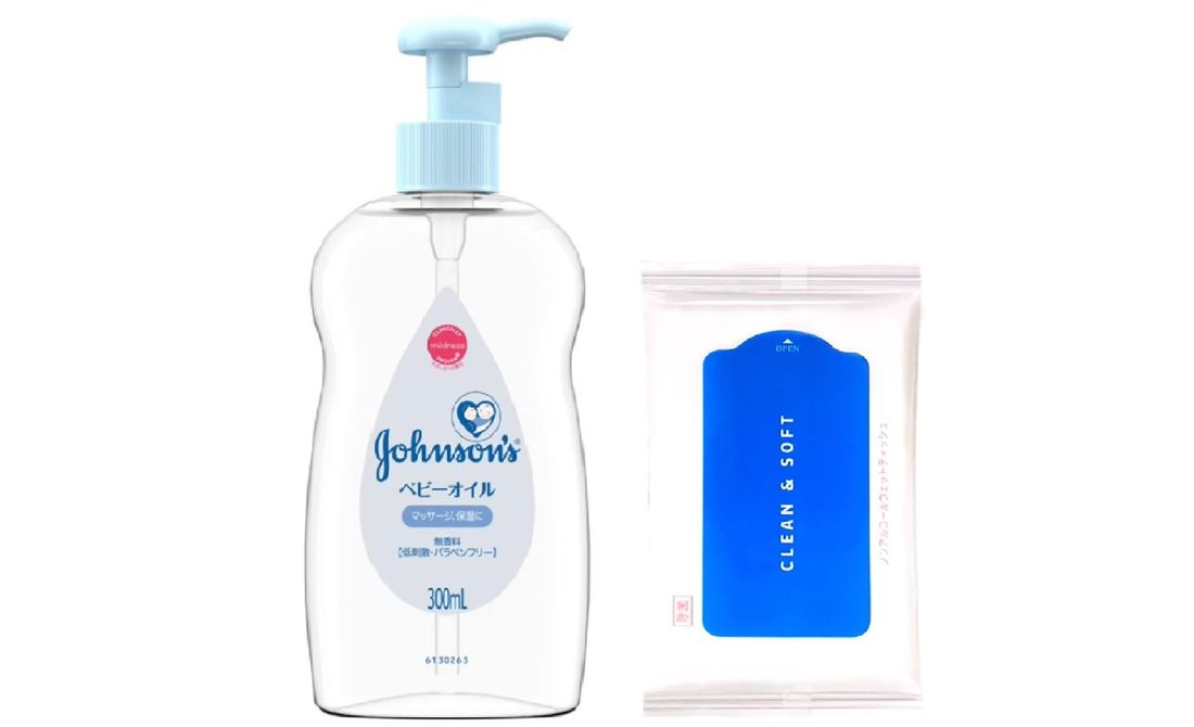 【Amazon.co.jp 限定】ジョンソン ベビーオイル 無香料 300mL