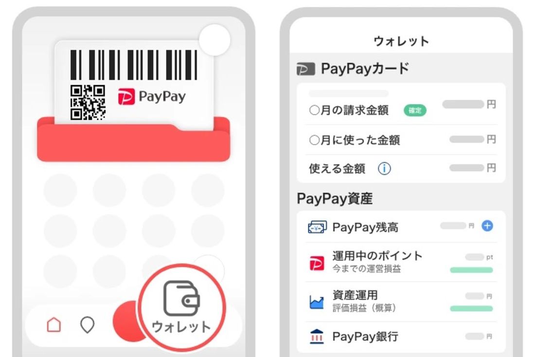 PayPay　ウォレット