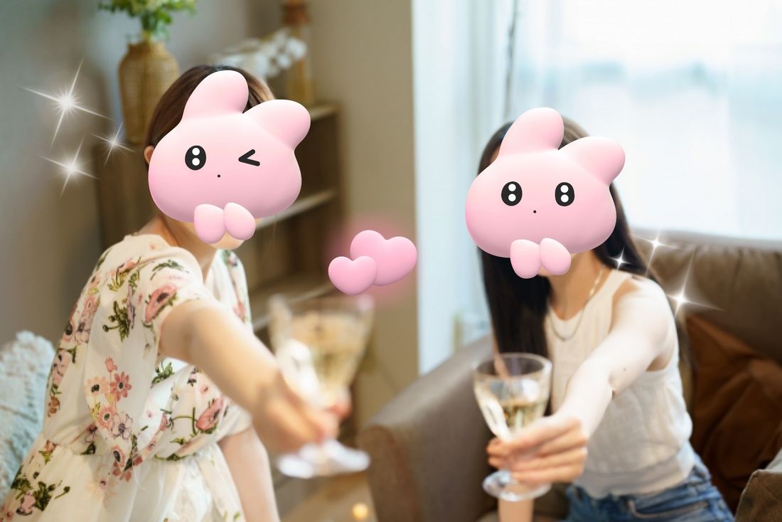 うさぎスタンプの加工