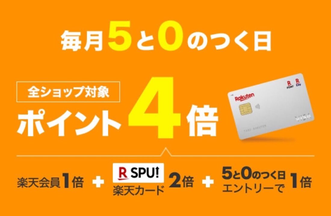 楽天市場のお得な日はいつ? ポイントアップキャンペーンの攻略法【2024年1月】 | アプリオ