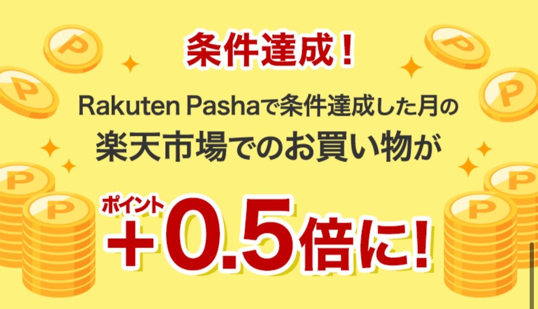 条件達成でSPUのポイントが0.5倍に