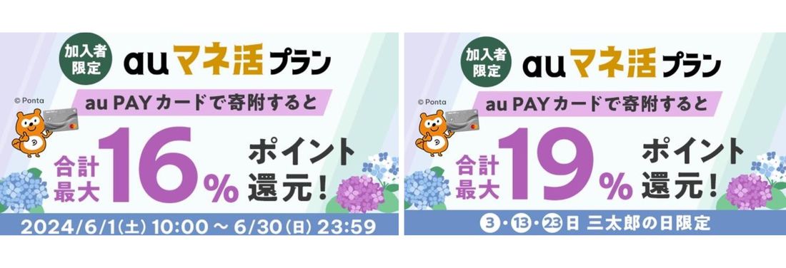 auPAYふるさと納税キャンペーン