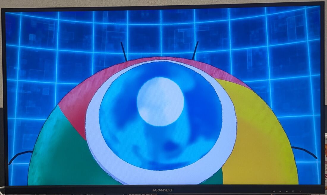 スマホの動画がキャストされた