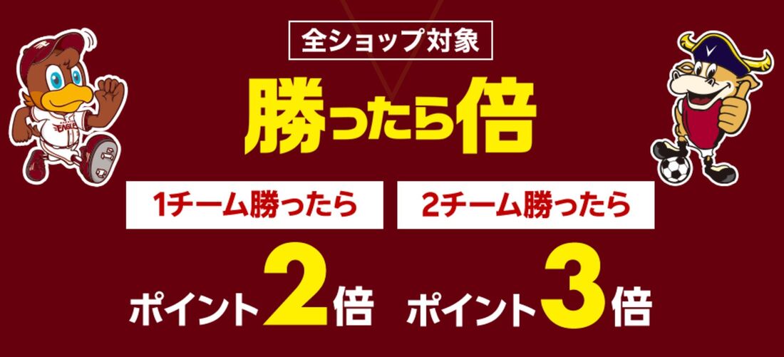 勝ったら倍キャンペーン