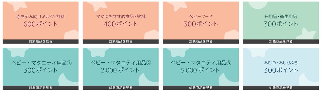 らくらくベビー Amazonポイント