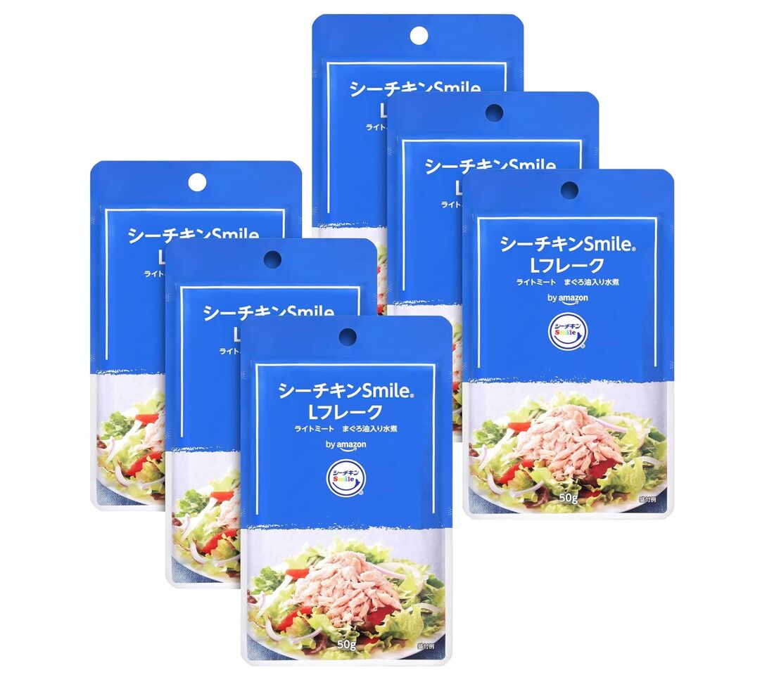  by Amazon シーチキンSmile Lフレーク 50g×6個
