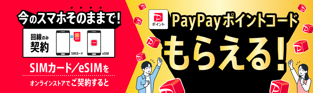 ワイモバSIM契約キャンペーン3
