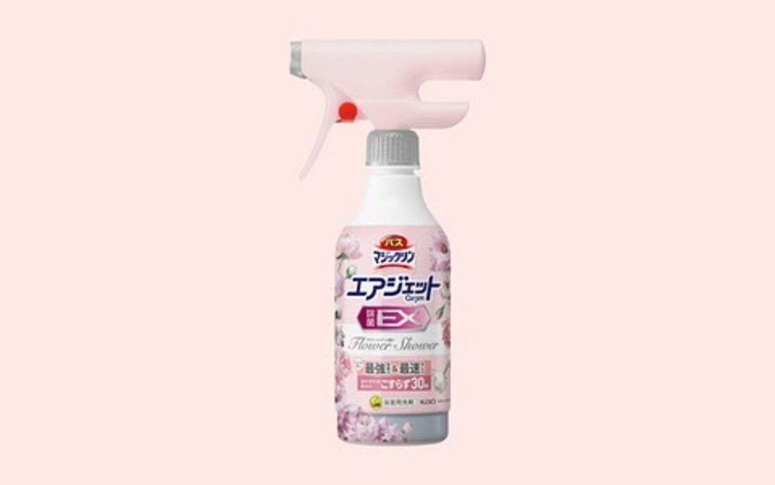 バスマジックリン エアジェット 除菌EX フラワーシャワーの香り 本体 390ml
