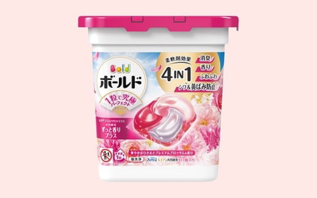 ボールド 洗濯洗剤 ジェルボール 4in1 華やかおひさまとプレミアムブロッサムの香り 本体 11個