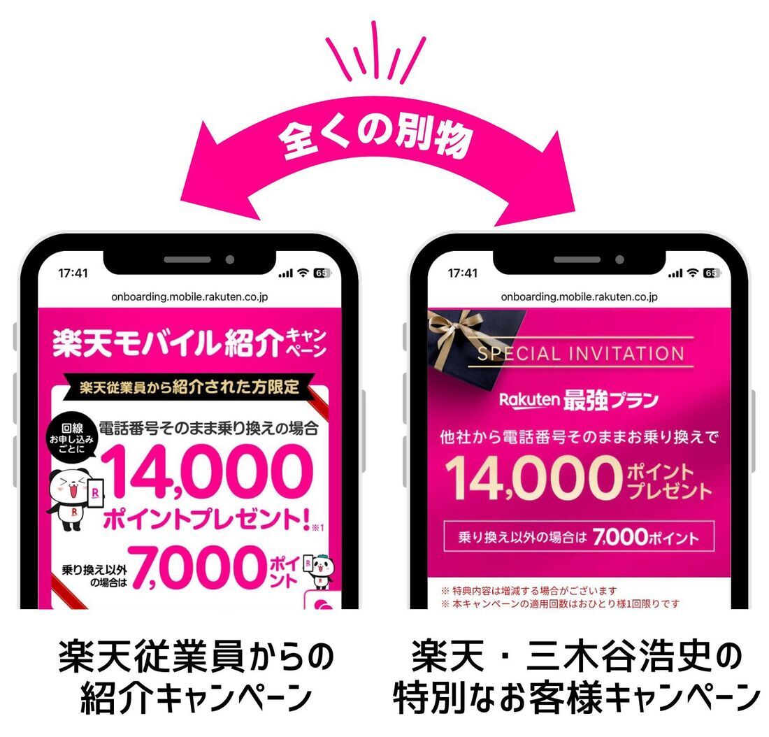 三木谷キャンペーン 2回線目
