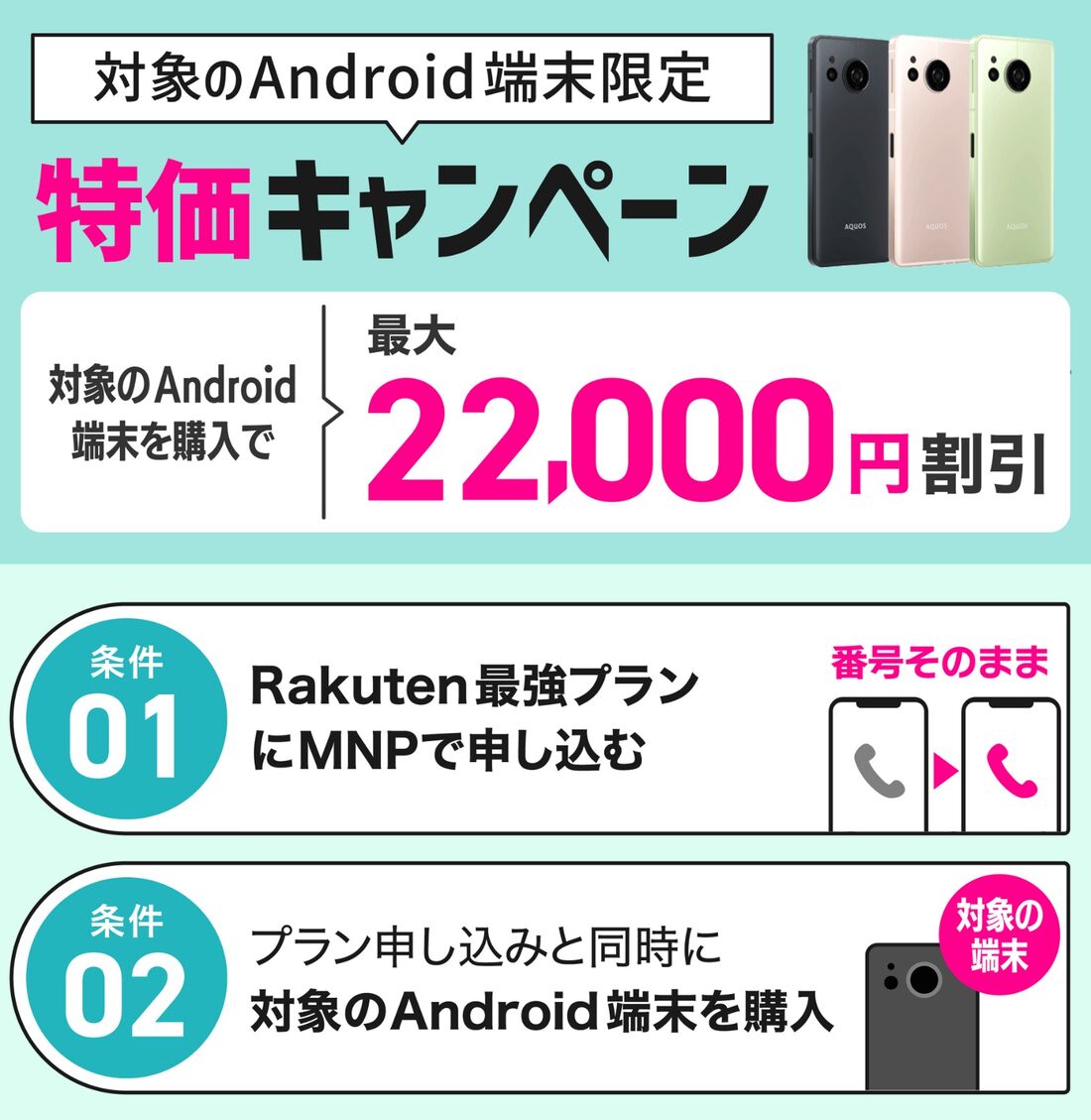 Android特価キャンペーン
