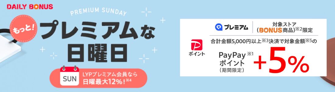 プレミアムな日曜日