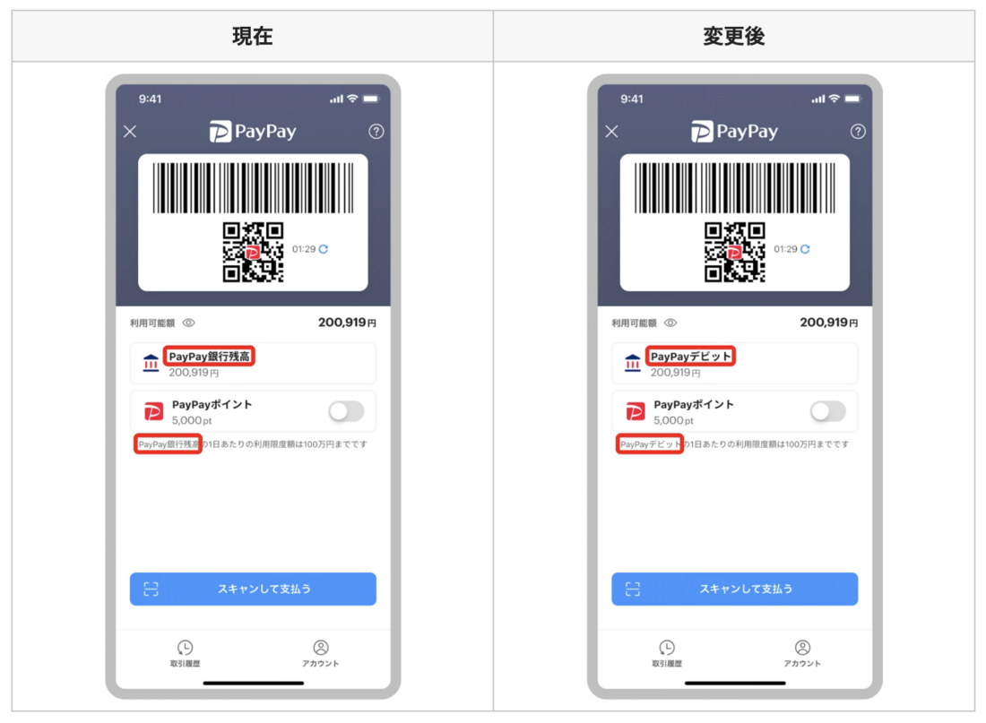 PayPayデビット