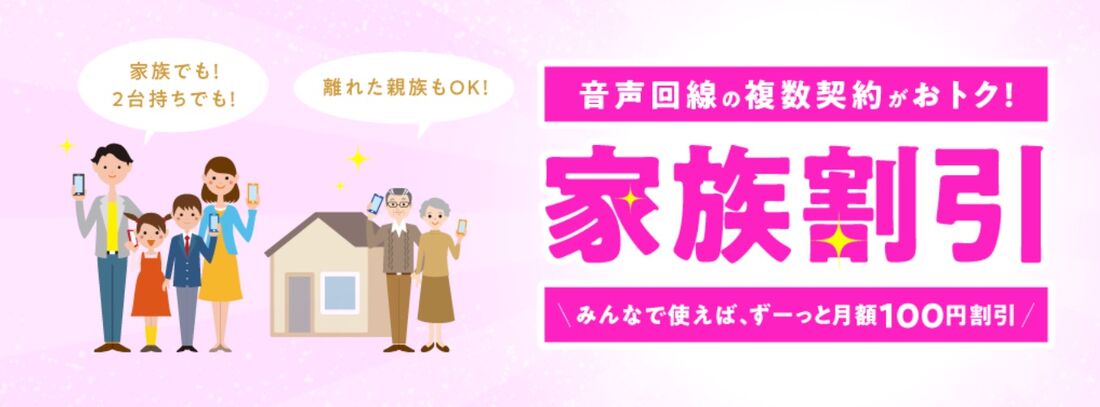 家族割引 IIJmio