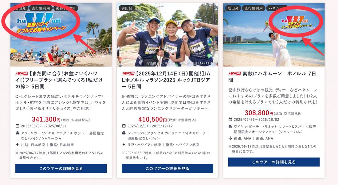 ハワイツアー