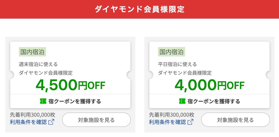 最大4500円オフクーポンがもらえる