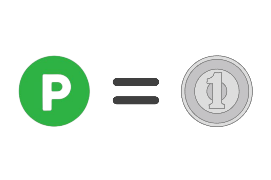 1LINEポイント＝1円