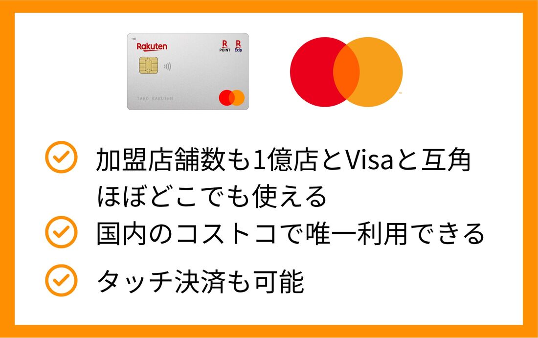 マスターカードの特徴