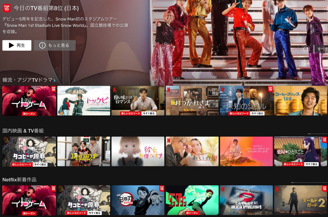  Netflix レビュー