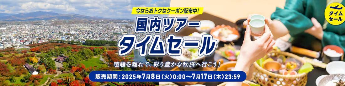 ANA国内ツアータイムセール