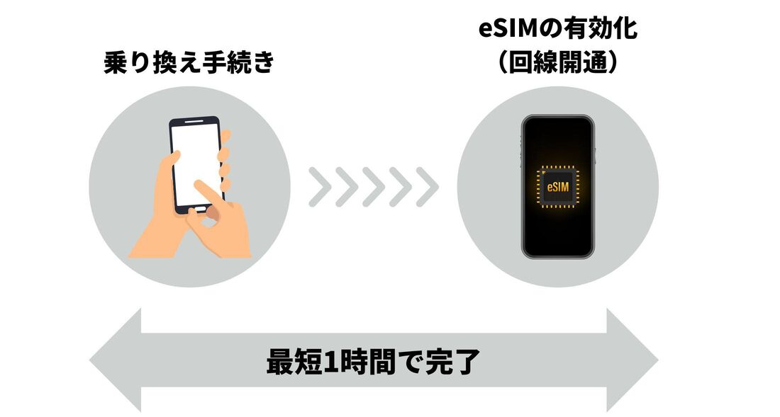 eSIMのみ申し込み