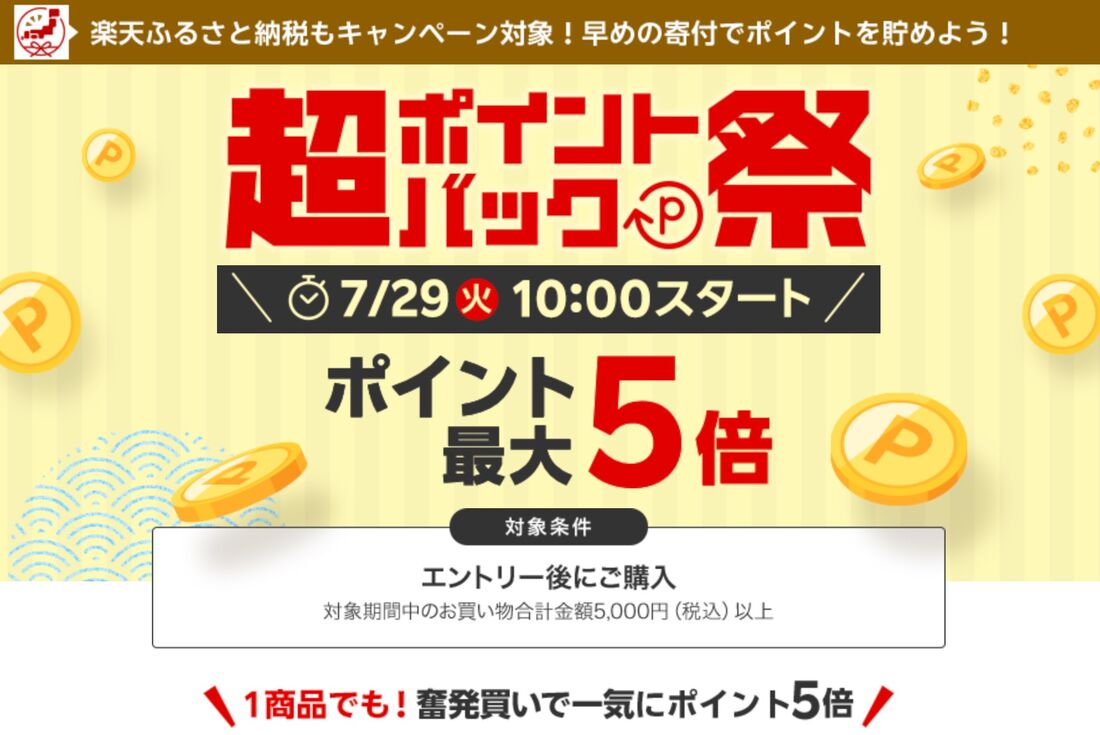 超ポイントバック祭