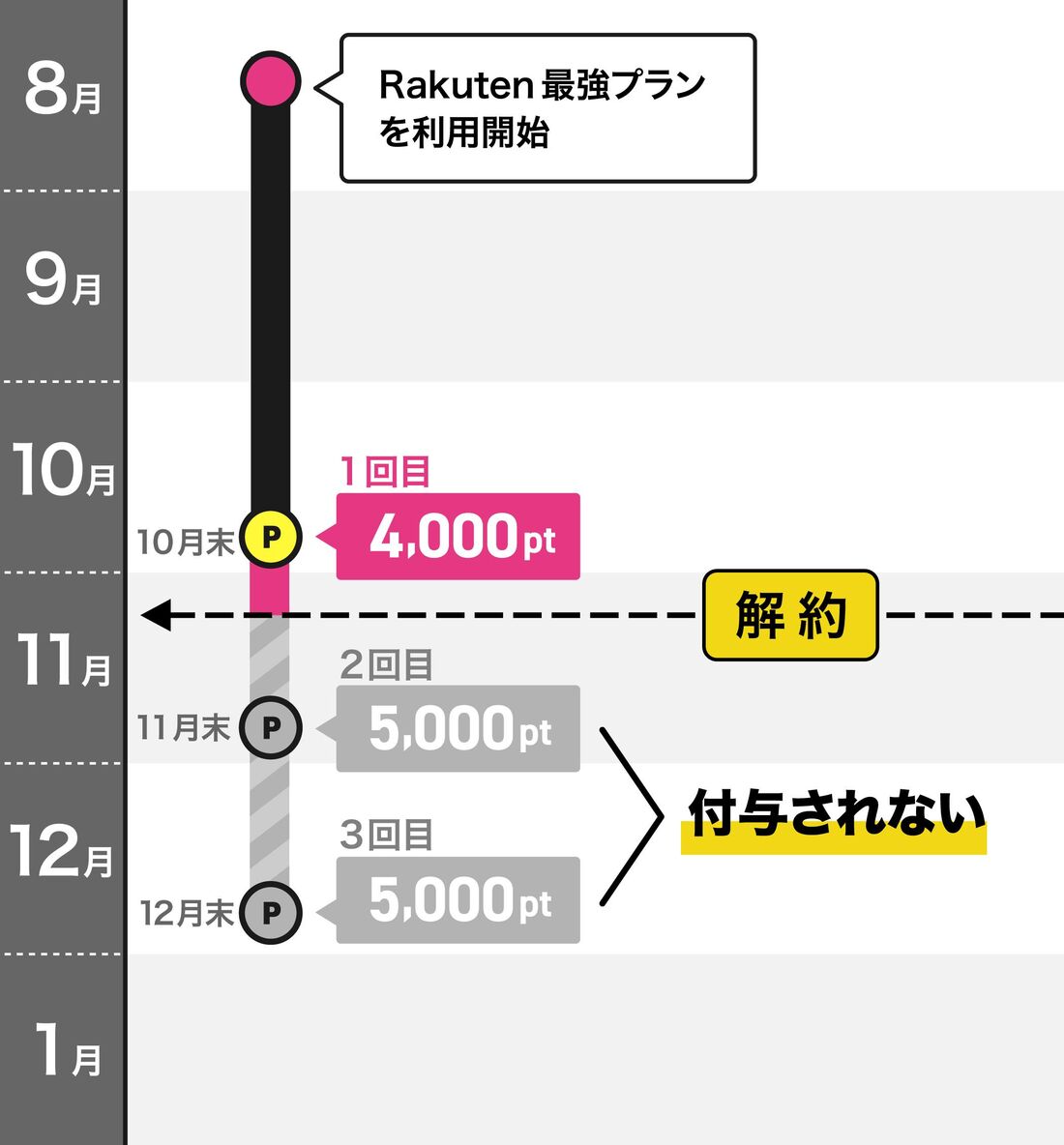 三木谷キャンペーンポイント付与されない