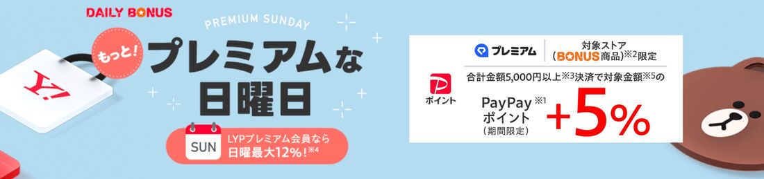 プレミアムな日曜日