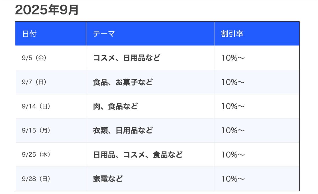 会員特価