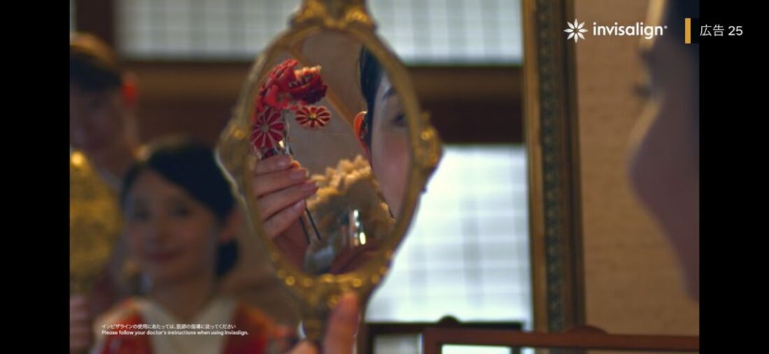 Netflix広告つきプランで表示された広告の例