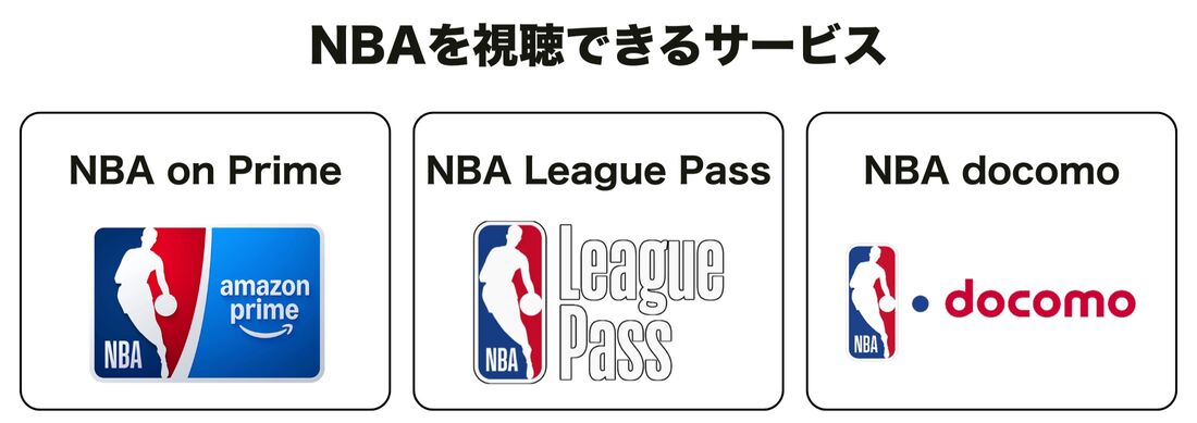 NBAを視聴できる動画配信サービス