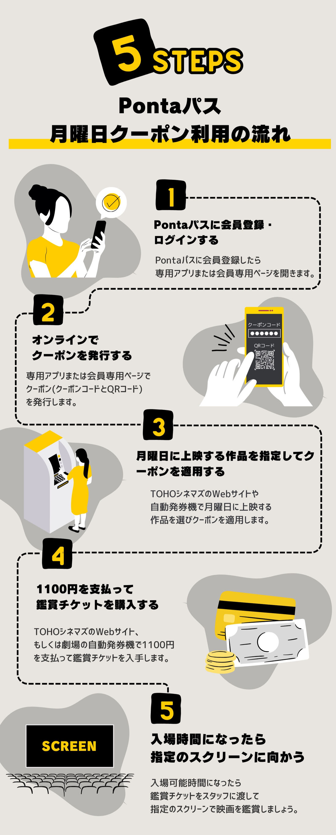 Pontaパス 月曜日クーポン