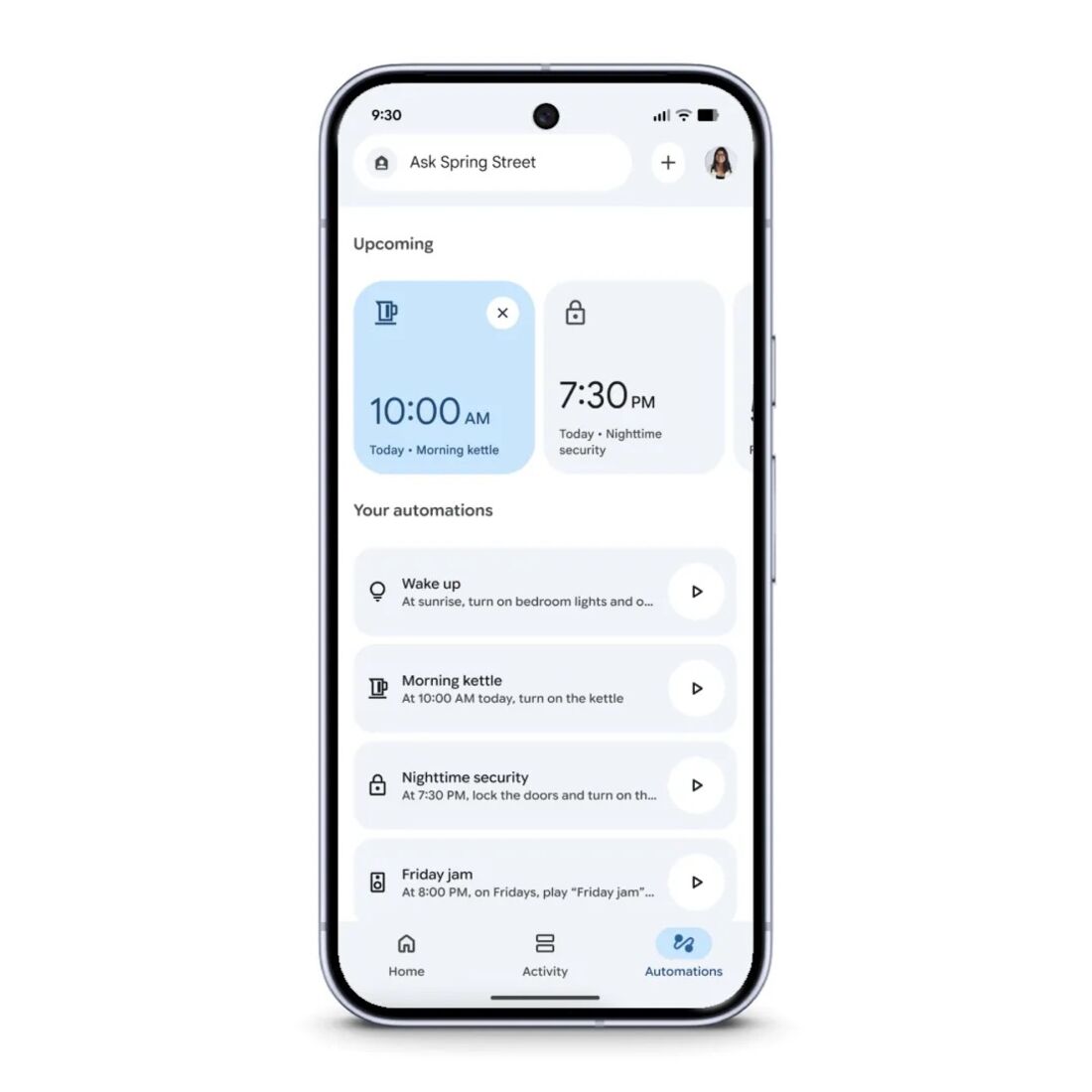 Google Homeアプリ　刷新