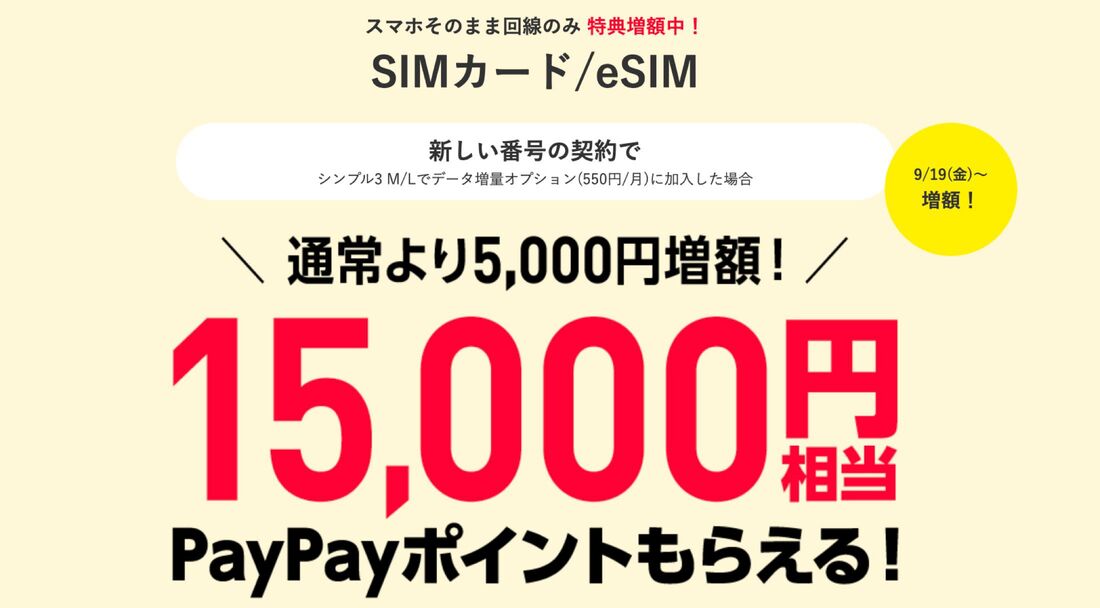 2回線目キャンペーン