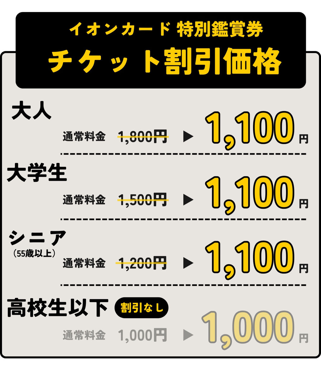 イオンシネマ イオンカード特別鑑賞券