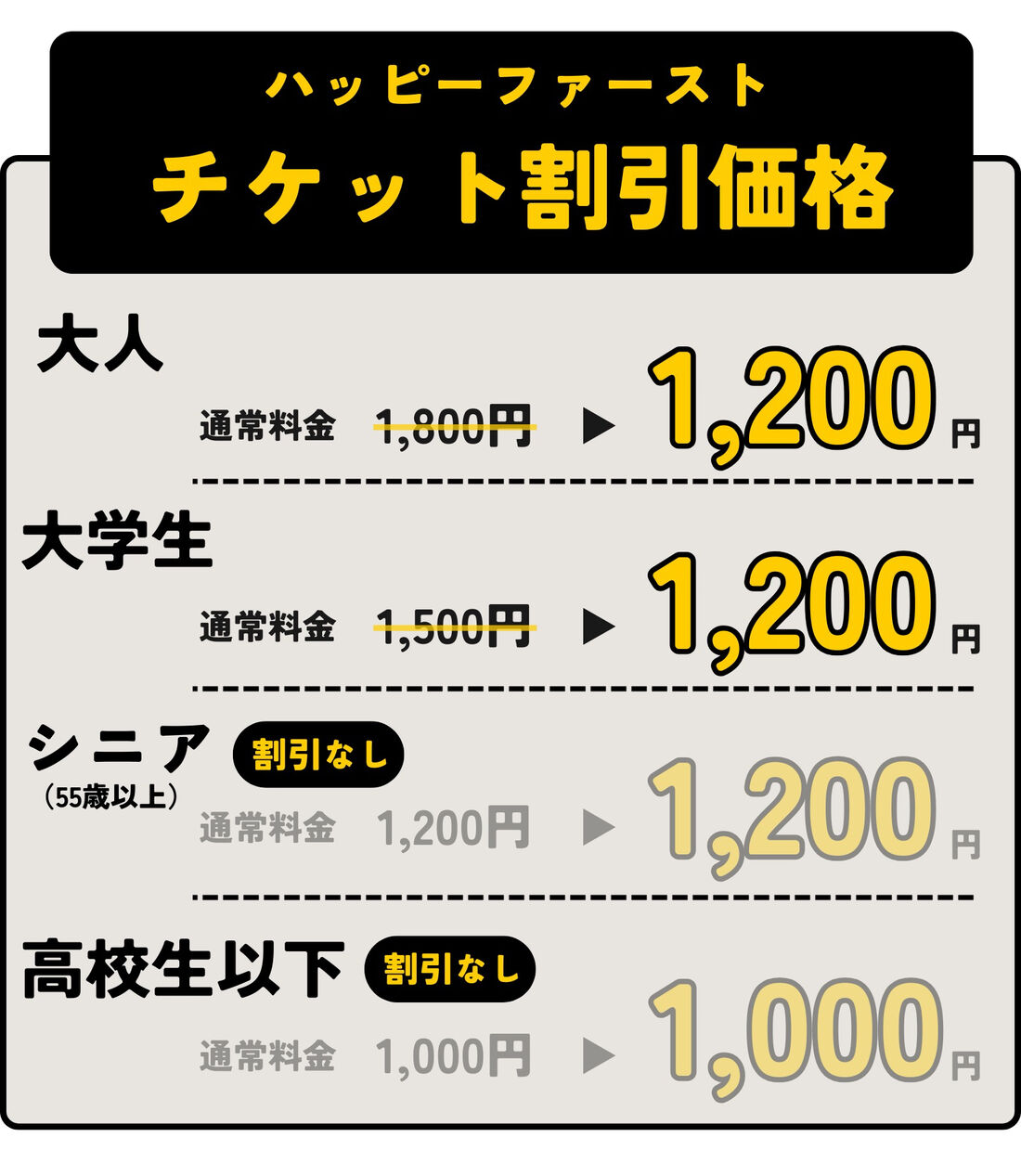 イオンシネマ ハッピーファースト