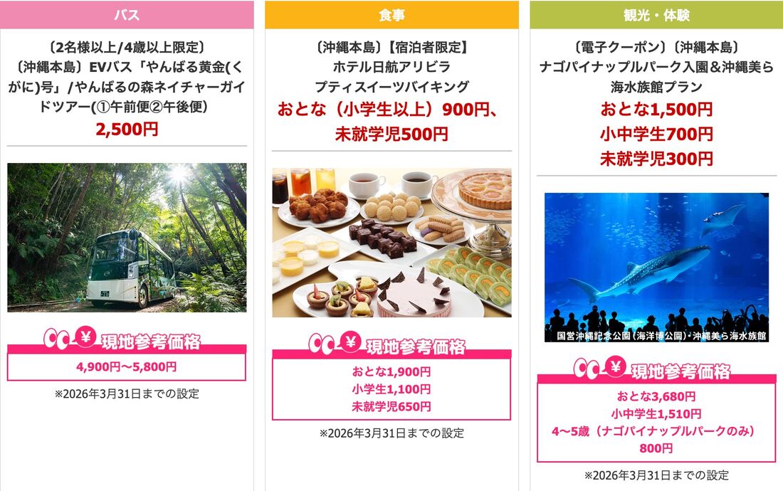 オプションの内容