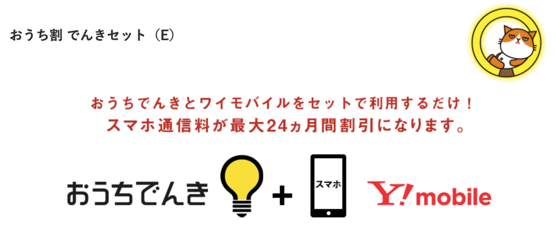 おうちでんきセット(E)