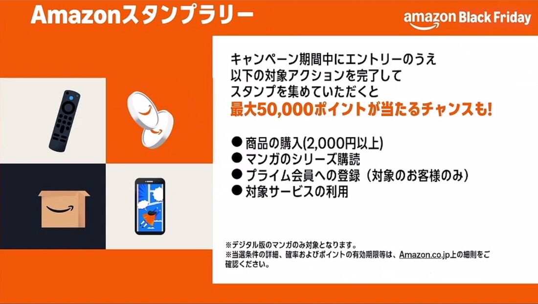 Amazonスタンプラリー