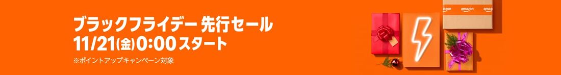 ブラックフライデー　先行セール