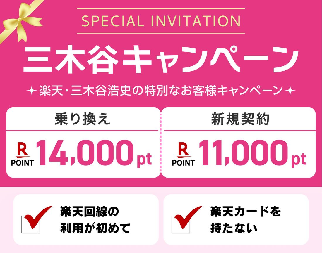 三木谷キャンペーン