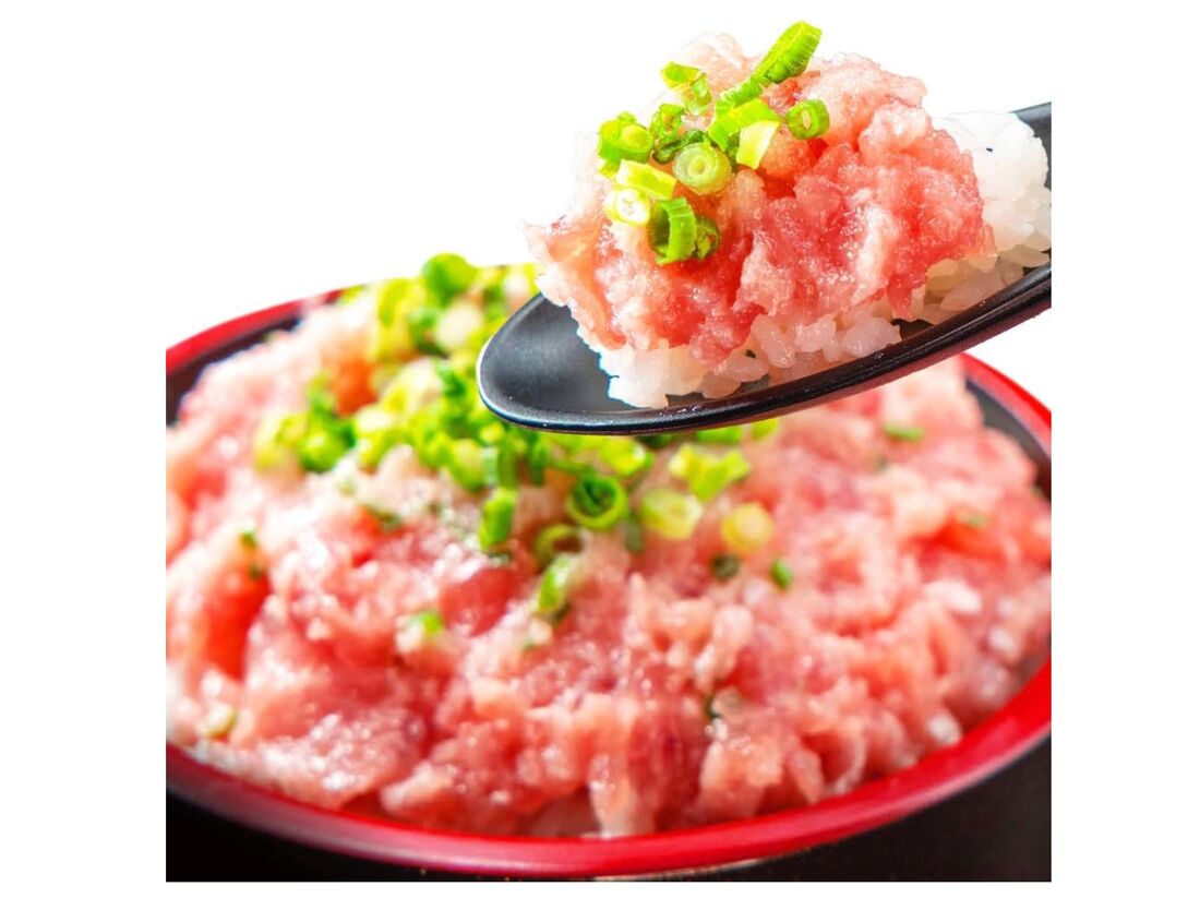ねぎとろ　天然マグロ
