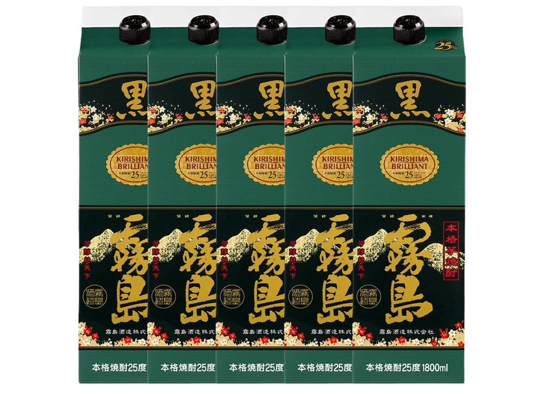 霧島酒造 黒霧島 1.8L 25度