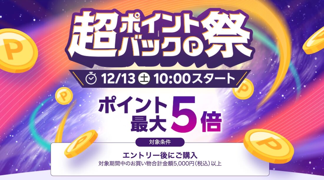 超ポイントバック祭
