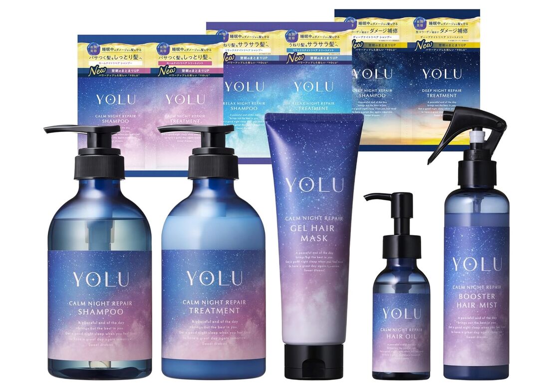 YOLU ヨル 福袋 シャンプー トリートメント セット アウトバス 8点セット カームナイトリペア WEB限定