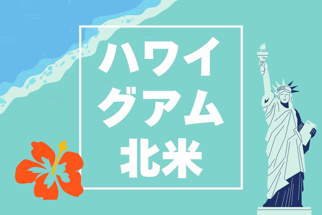 ハワイ・グアム・北米行きの割引プラン