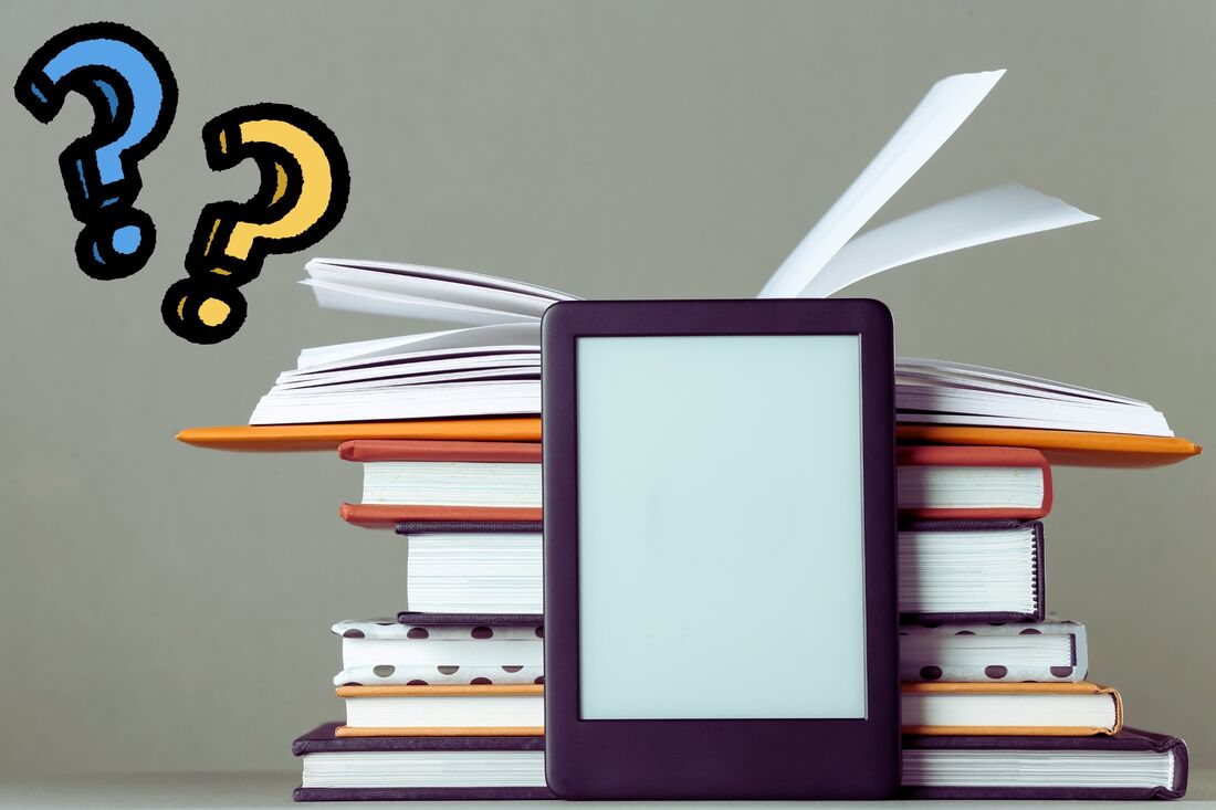 電子書籍　紙書籍　イメージ