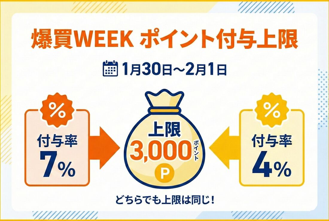 ポイント付与上限