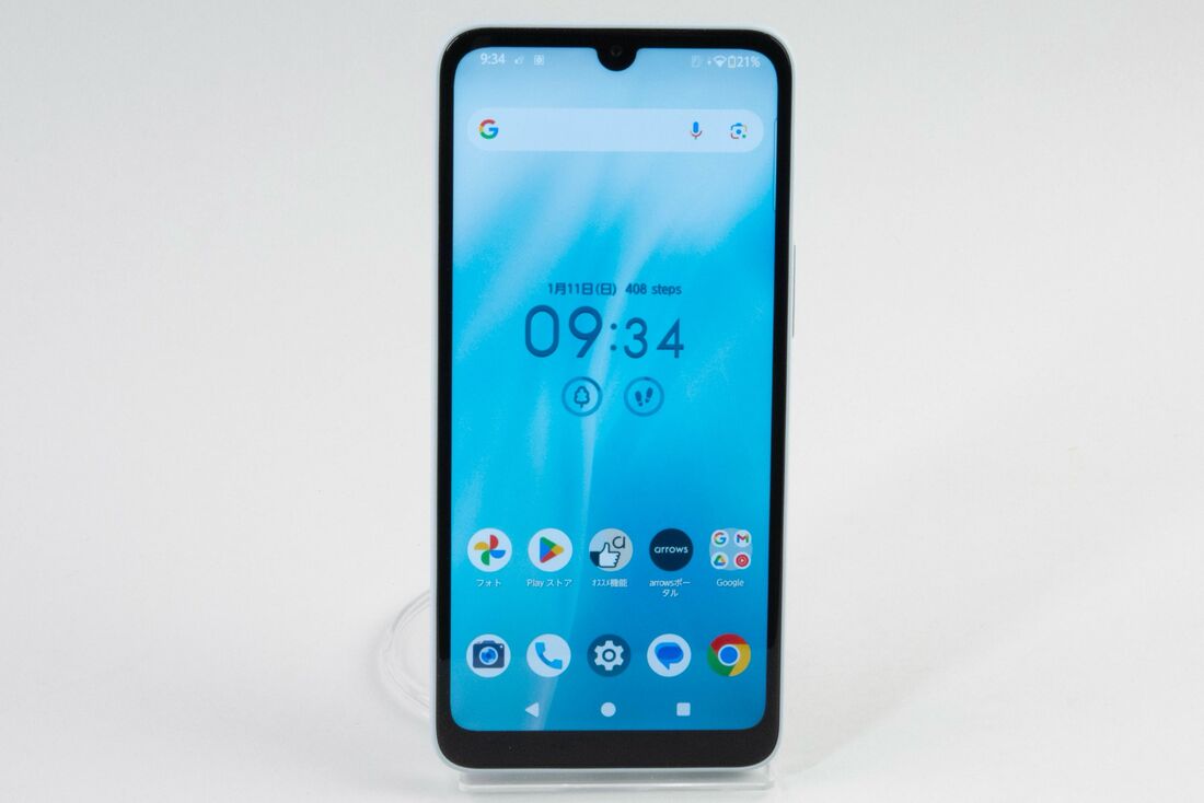 コンパクトで持ちやすいモデルだが、解像度は低め